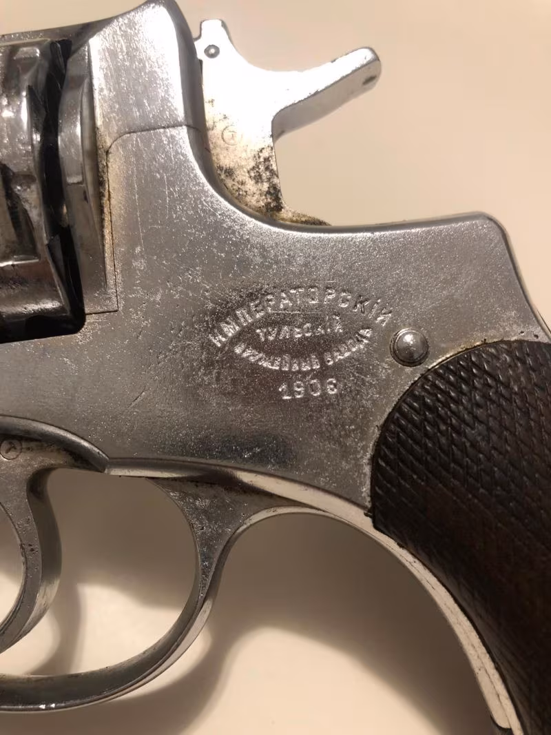 1906 Nagant Belçika patentli Rus