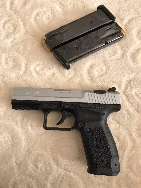 Çok temiz Canik tp9 hayalet silah da modeli