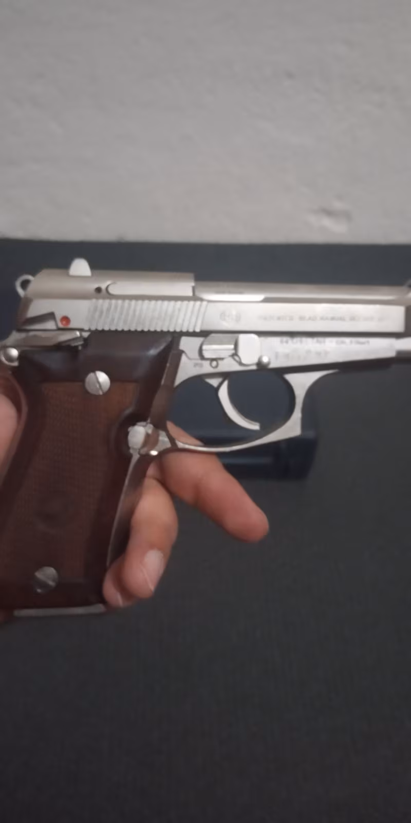 BERETTA 84 inox kısa 9