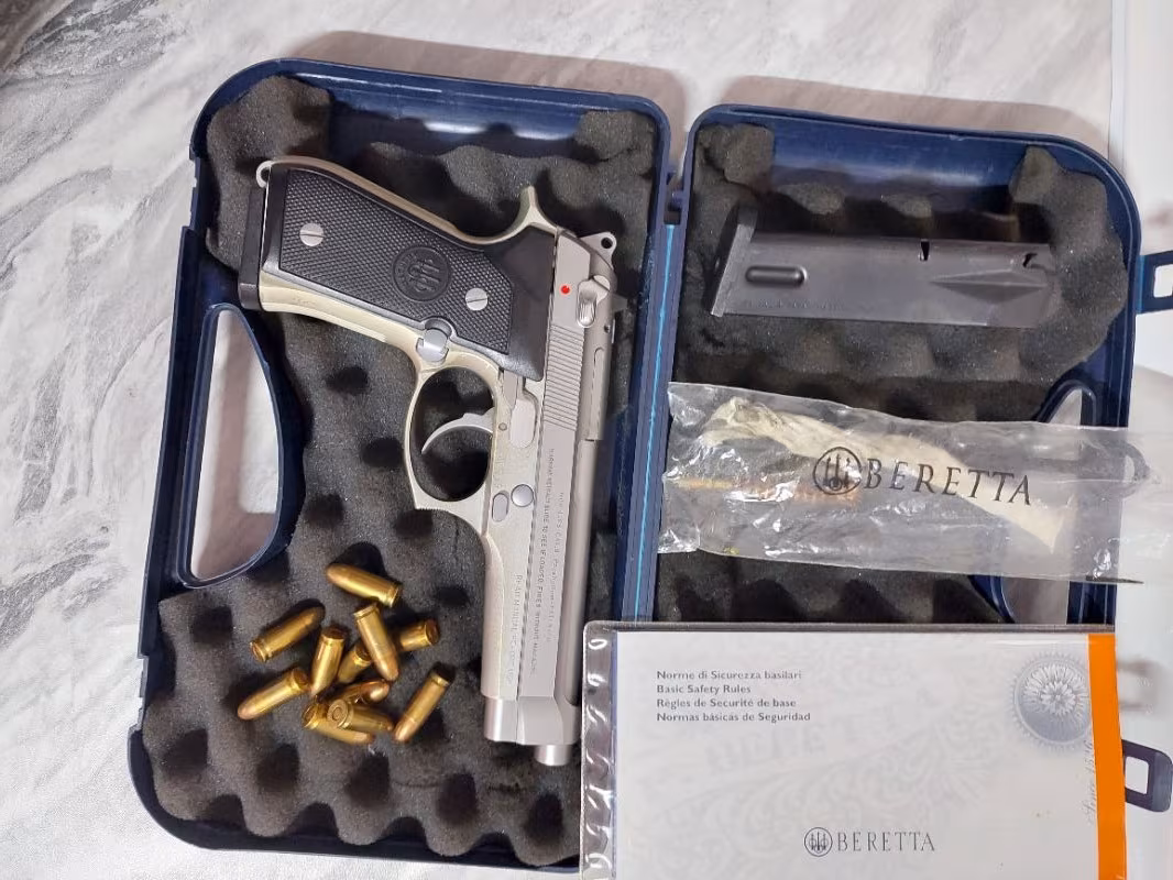 Orjinal Beretta Mod 92Fs İnox  STAINLESS