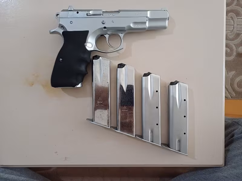 CZ 75 B Krom Kaplama Temiz Silah.
