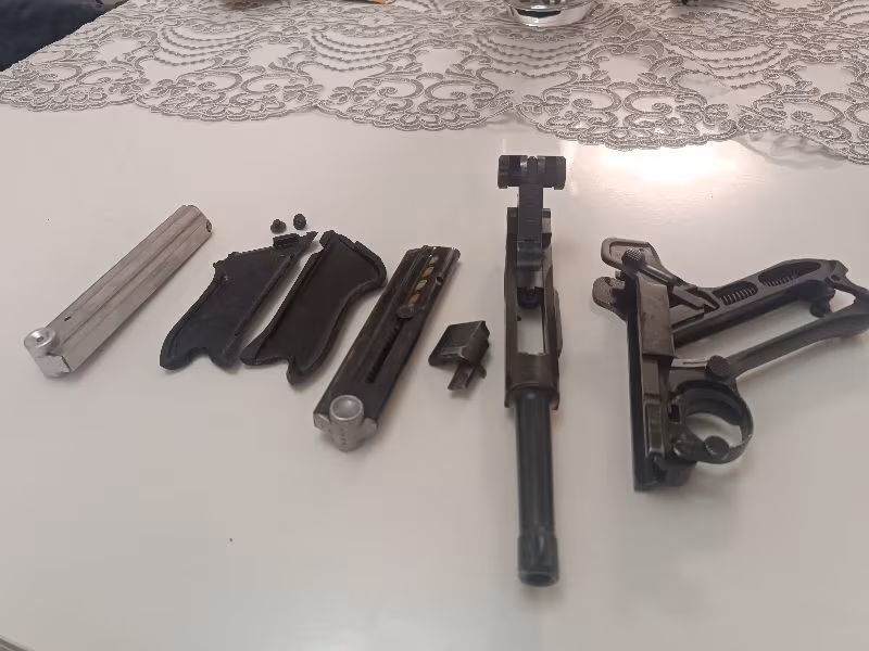 Emekli Astsubay dan Makaralı Parabellum