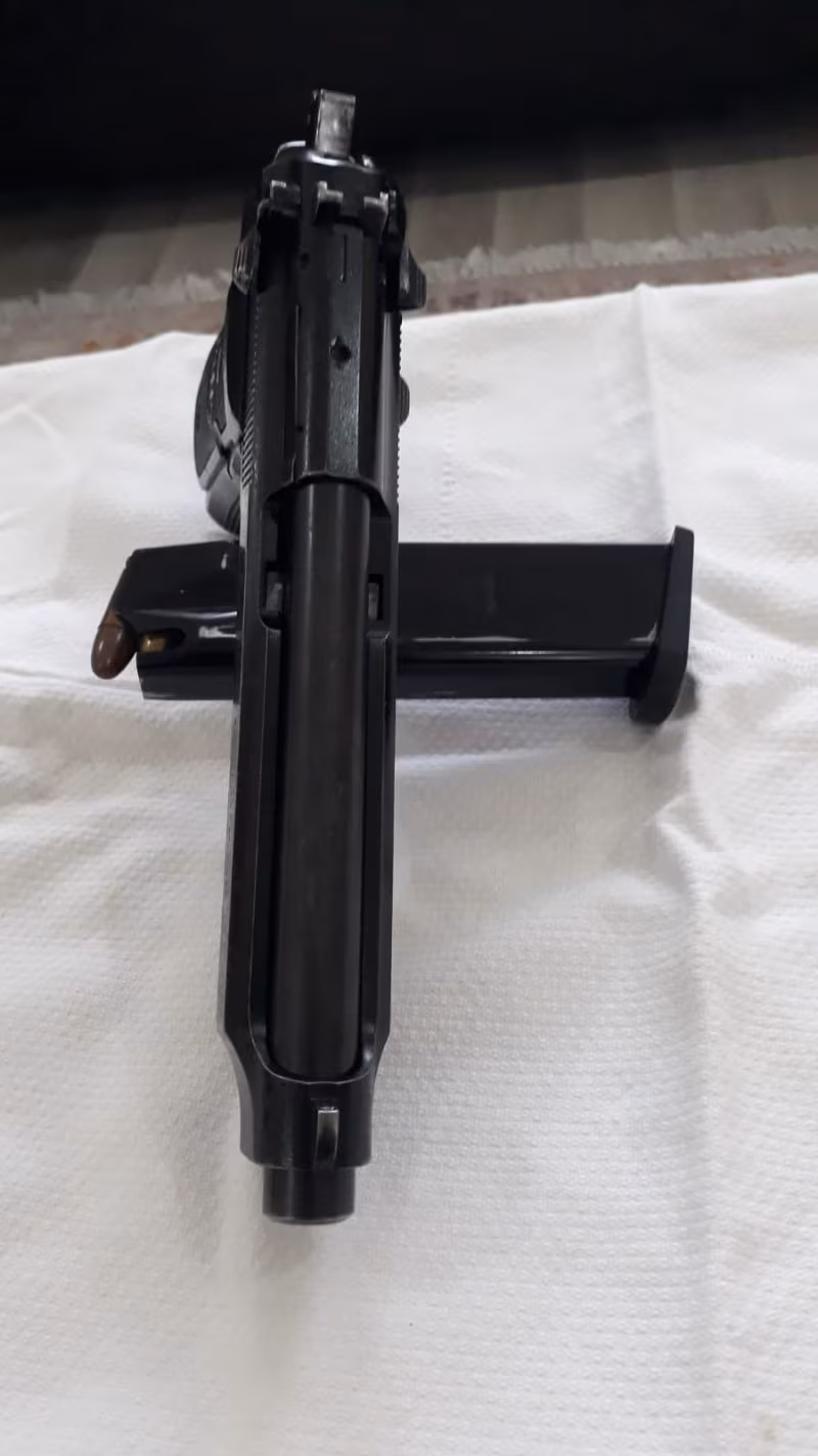 emekli TSK personelinden temiz kullanılmış BERETTA MOD92 15+1