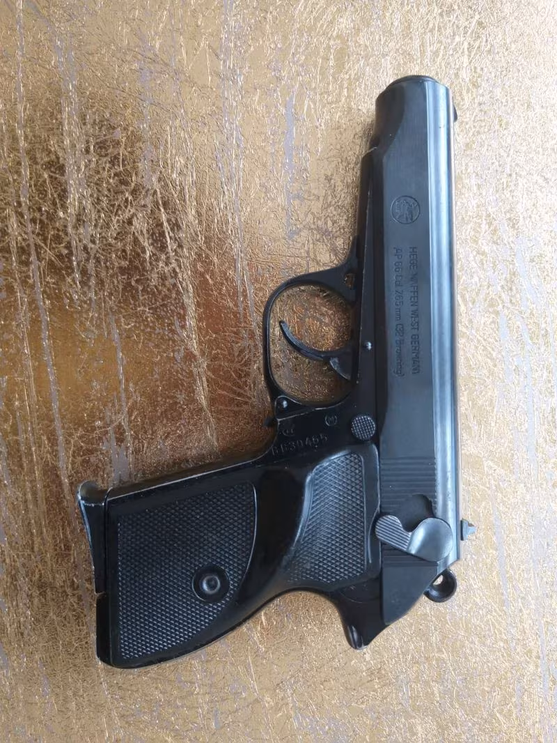 ALMAN BROWNING MARKA, 7.65 mm ÇAPINDA TABANCA