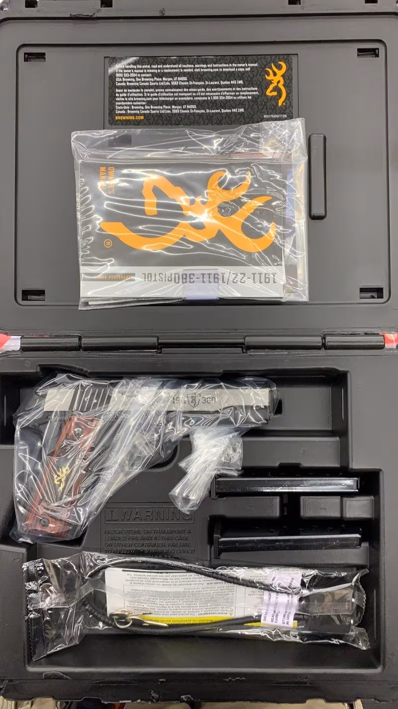 Browning 1911-380 Black Label Medallion