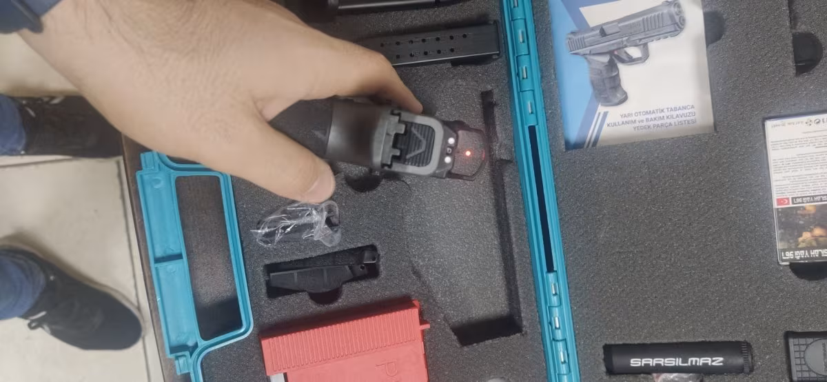 Sarsılmaz Sar 9 Gen 2 Turkuaz Paket