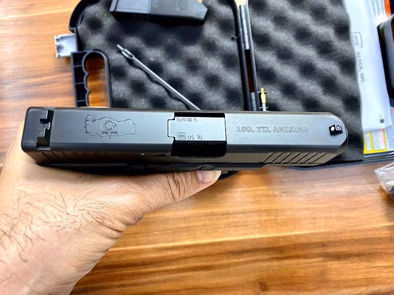 Glock 19 gen5 100.YIL özel seri...