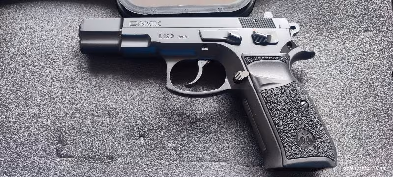 Canik L120. Sıfır hiç kullanılmadı. MKE'den alınırken denemek amacıyla MKE'nin poligonunda sadece 10 mermi atıldı o kadar.