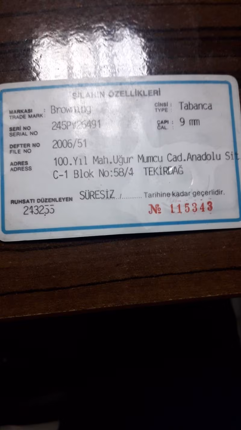 Satılık 14 Tabanca