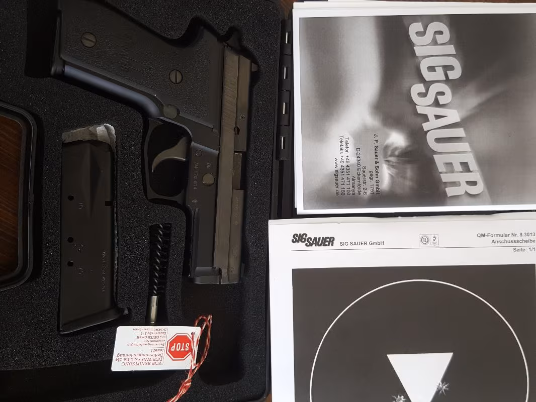 Alman sigsauer p229 al so sifir kutısunda
