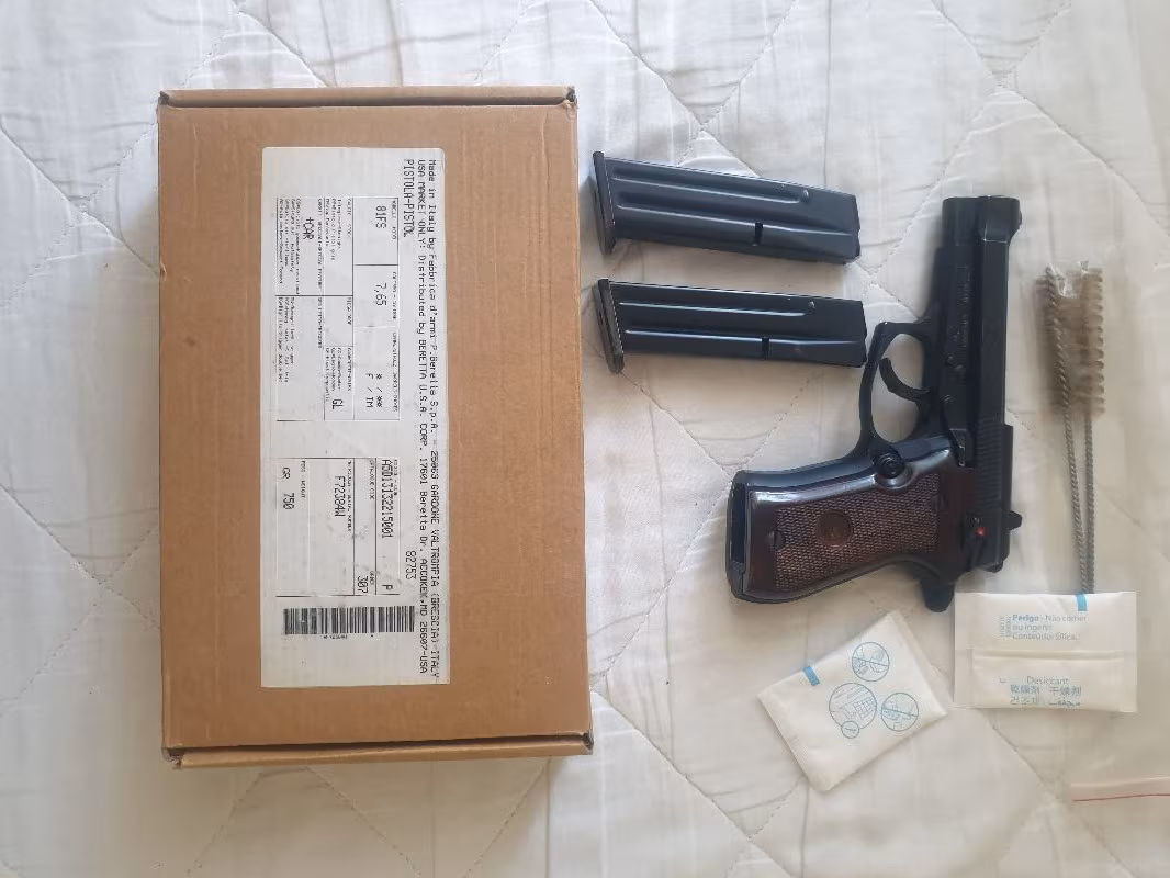 Kamu emeklisinden az kullanılmış nadir bulunan meşhur 81F Beretta Cheetah