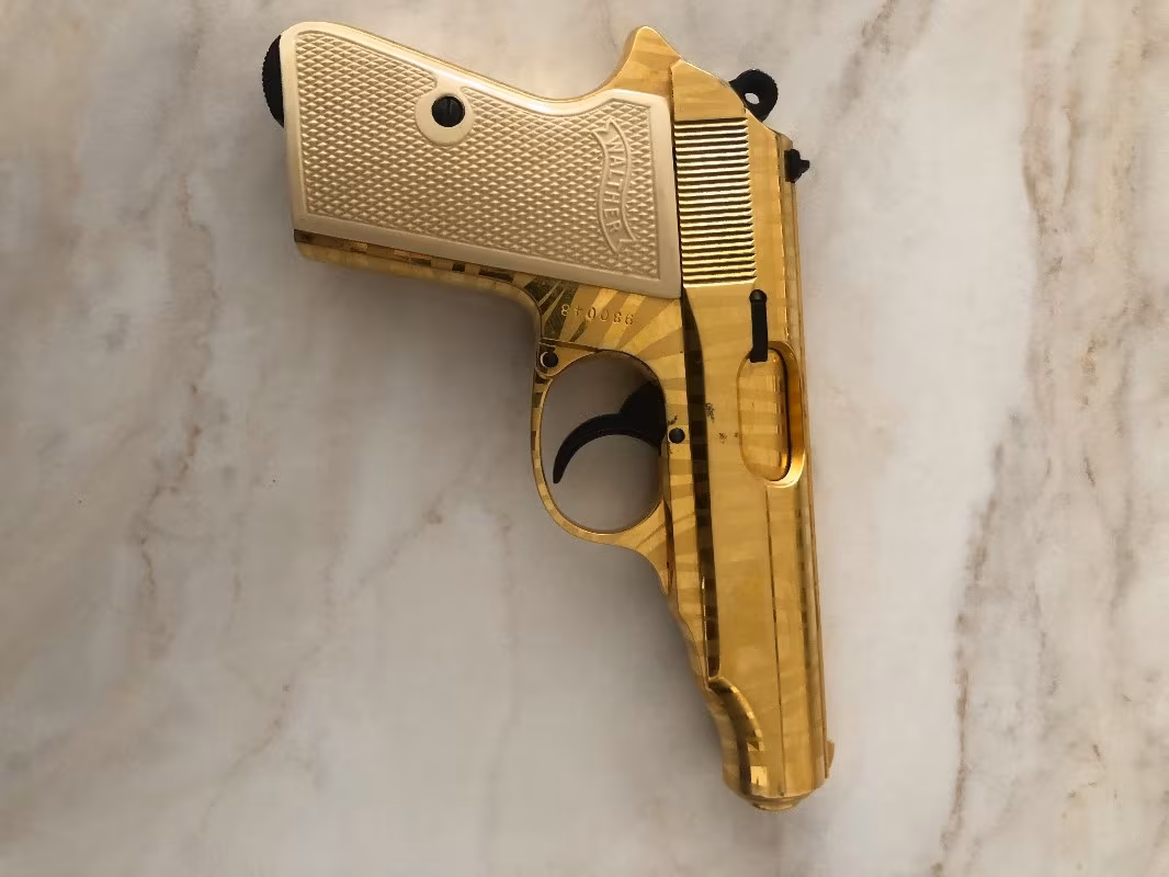 Walther altın kaplama özel seri