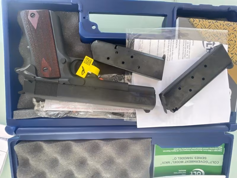 KAMU PERSONELİNDEN SIFIR KUTUSUNDA COLT 1911 CLASSİC (GOVERNMENT) 45 ACP