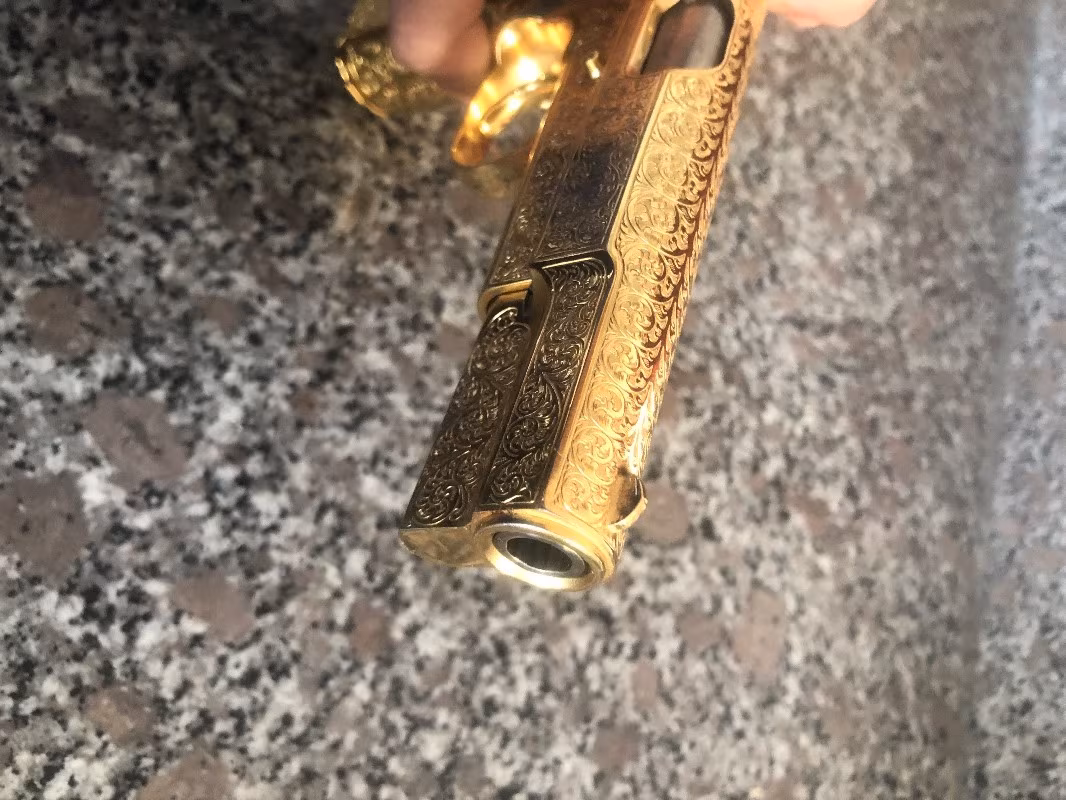 TEMİZ ALTIN KAPLAMA ÖZEL İŞLEMELİ BROWNİNG