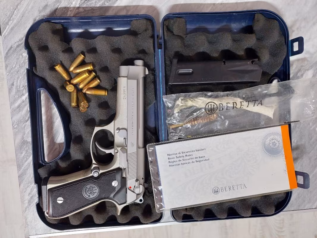 Orjinal Beretta Mod 92Fs İnox  STAINLESS