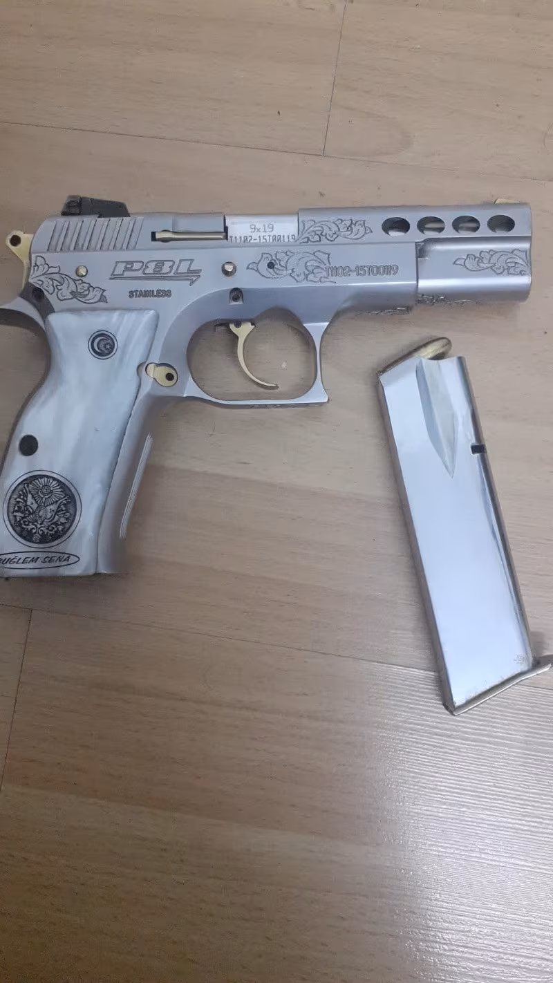 Krom kaplama altın p8L