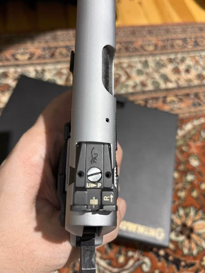 Sıfır Browning Silver Chrome 511 ZX Seri