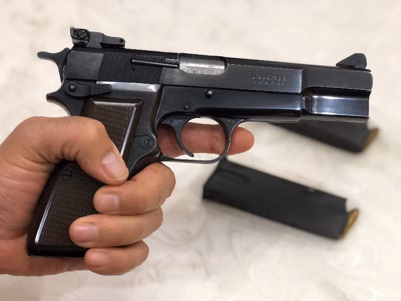 Fiat Düştü Acil  Doktor'dan  MKE Çıkışlı orjinal Belçika 14 lü Browning sport