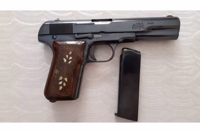 Acil Orjinal Tuğralı polis Browning  Acill