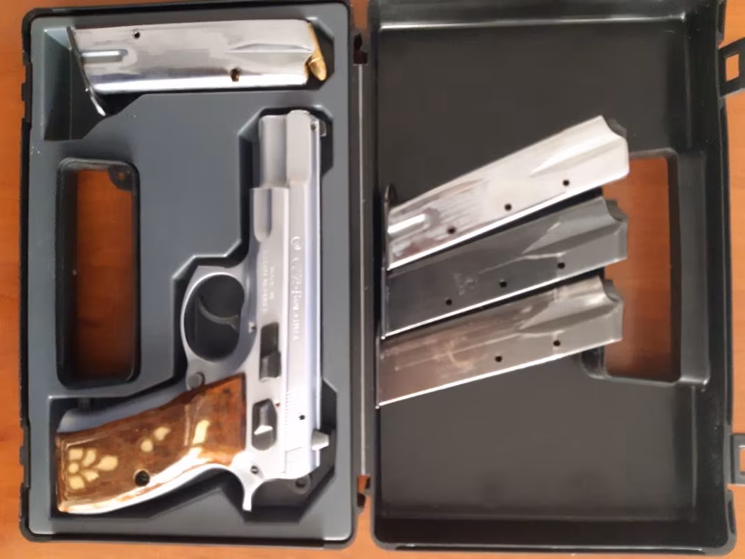 CZ 75 B serisi krom kaplama