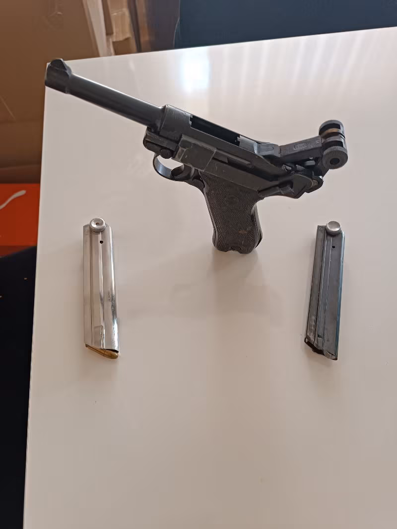 Emekli Astsubay dan Makaralı Parabellum