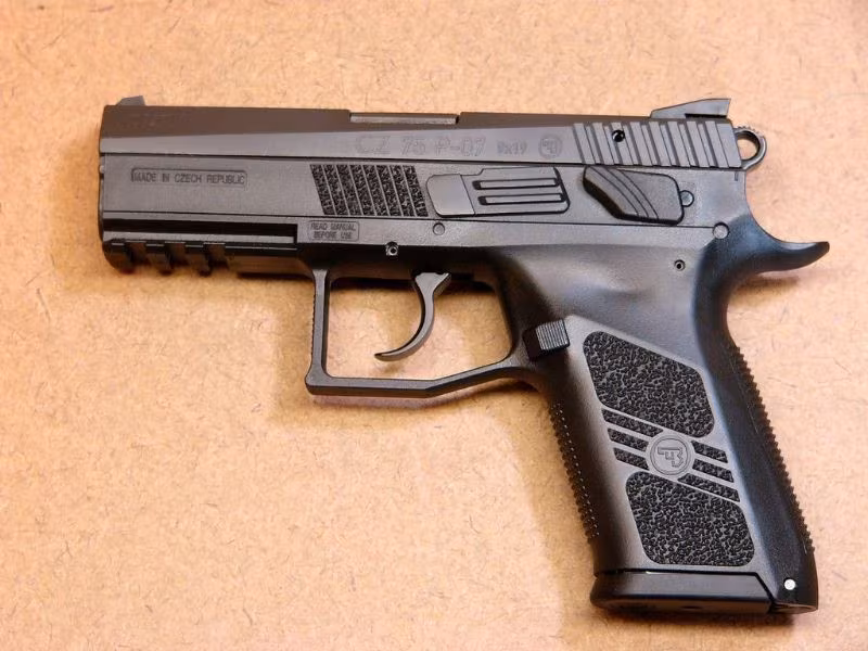 Makina Kimya Faturalı, Cz 75 P-07 Duty 9mm 15+1