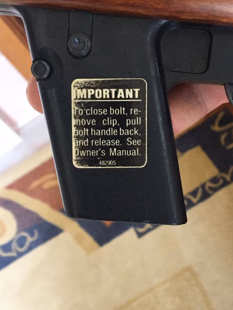 TEMİZ ABD MARLİN 9 MM YİVLİ TÜFEK