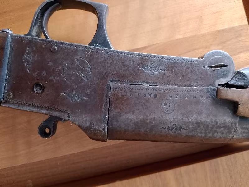 Fransız namlu antika