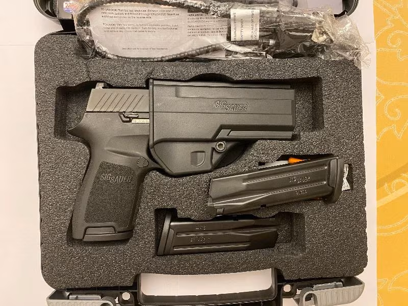 SIG SAUER P320 CARRY, İlk sahibinden, hiç Kullanılmamış