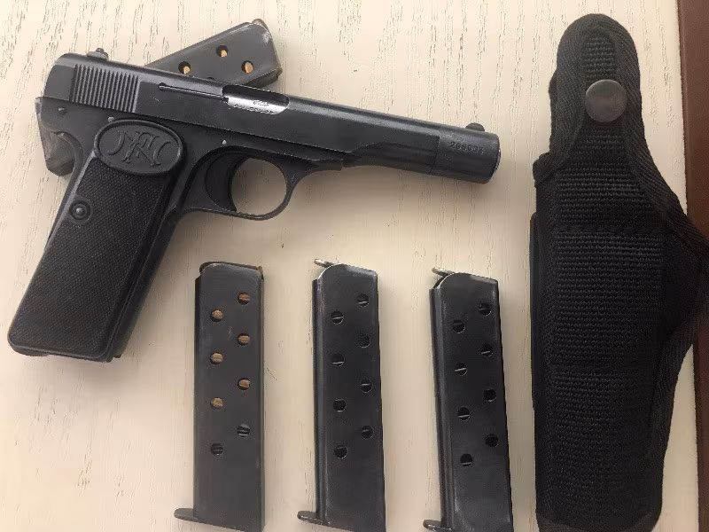 Uzun Belçika Browning (7,65) Çok Temiz..