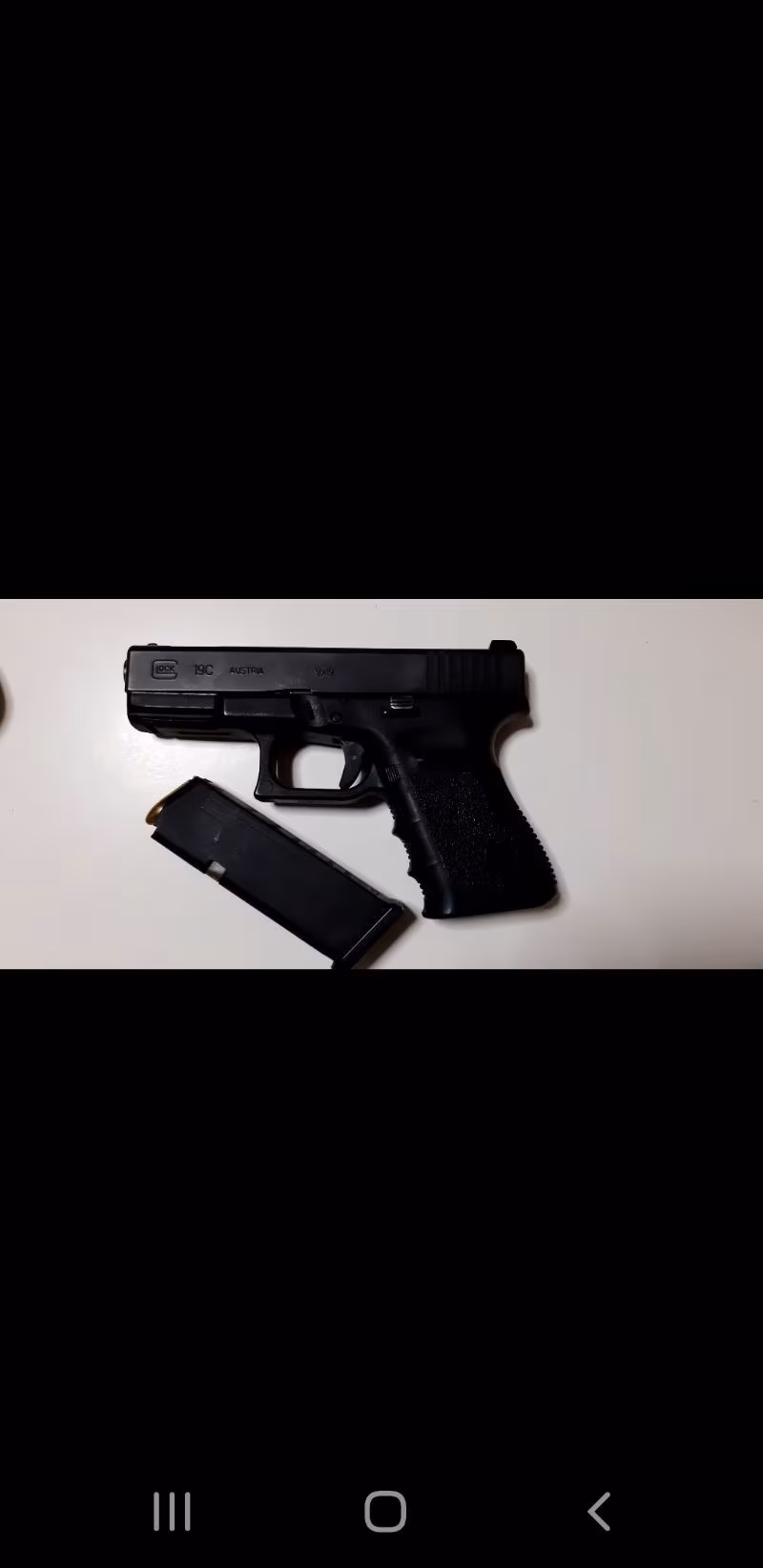 Askeri personelden Glock 19C
