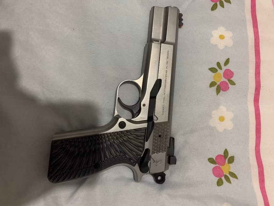 TİŞAS Zig 14 Sport Inox – Yedek Şarjörlü, Sıfıra Yakın