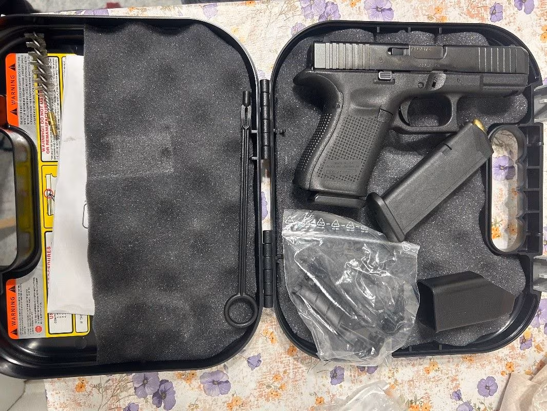Memurdan Glock 19 Gen 5 sadece deneme atışı yapılmış