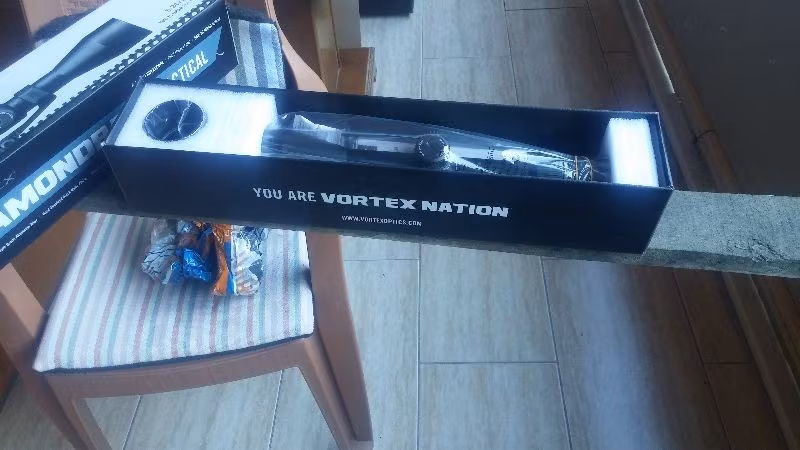 Vortex diamondback 6 24x50 ffp mrad sıfır kutusunda