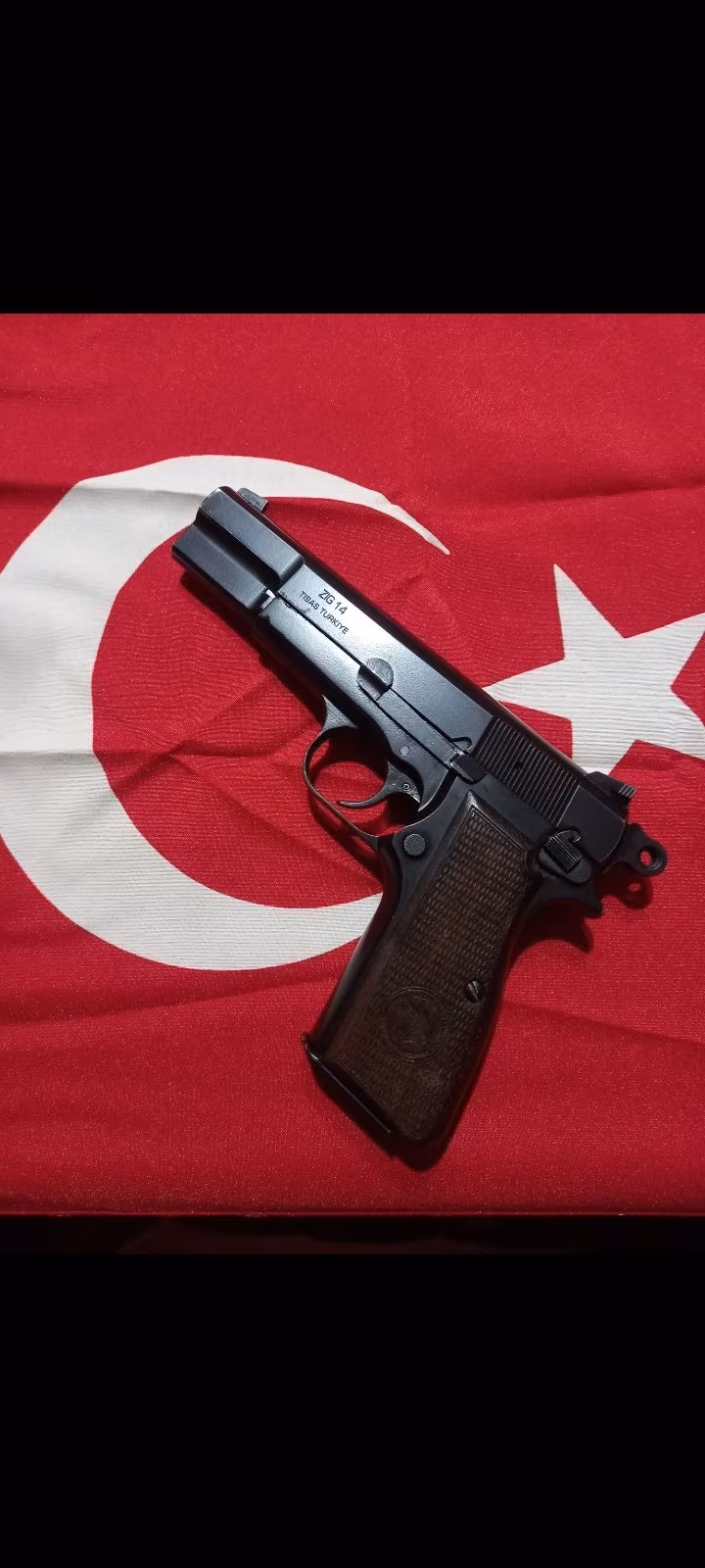 Az kullanılmış zig 14 siyah krom