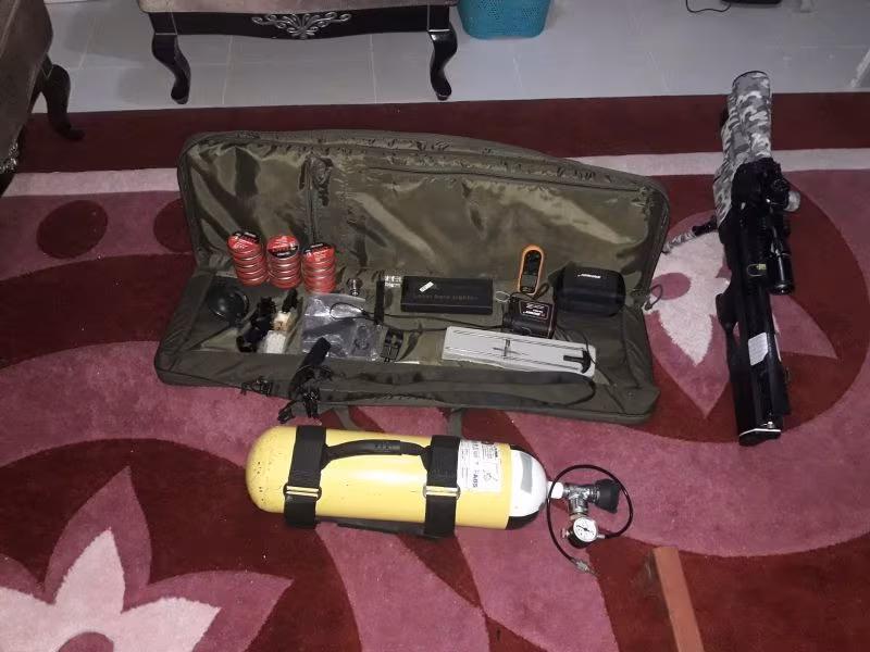 Kalibrgun Cricket 5.5 Orjinal-Faturali + Vector Sagittarius 10x+40x56 FFP + Muhtelif ürünler