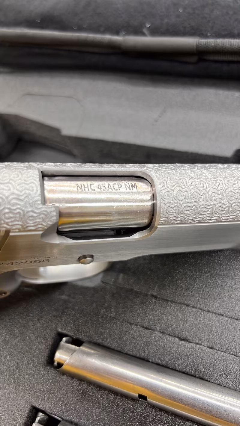 Türkiye de tek NIGHTHAWK CUSTOM 1911 hükümet silahı Amerika’dan özel üretim Kapalı kutu sıfır