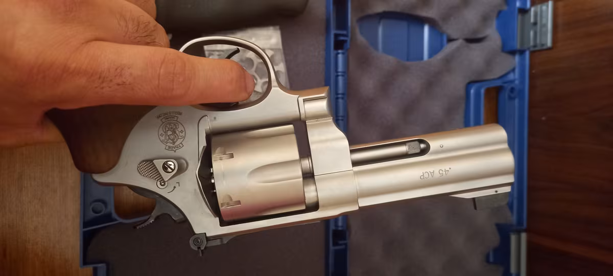 Sifir ayarında Smith wesson 625-8 Jerry mucklec