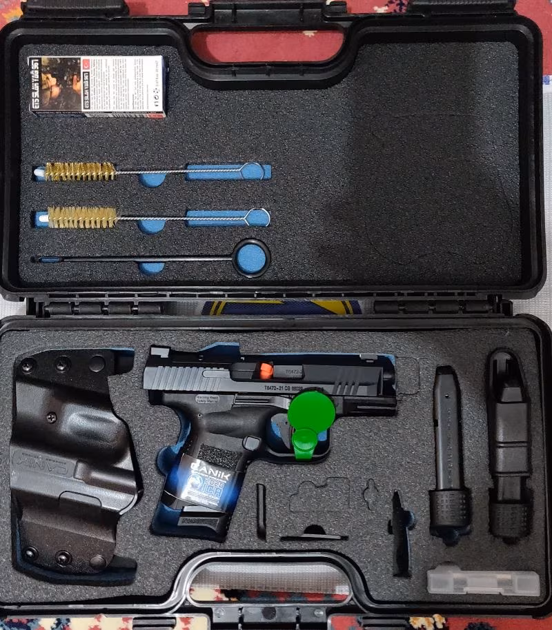 CANİK SUB COMPACT ELİTE SIFIR HİÇ KULLANILMADI 3 ŞARJÖR VE DERİ KILIF HEDİYELİ