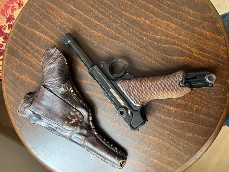 DWM Luger Parabellum P08 1913 9×19 mm.