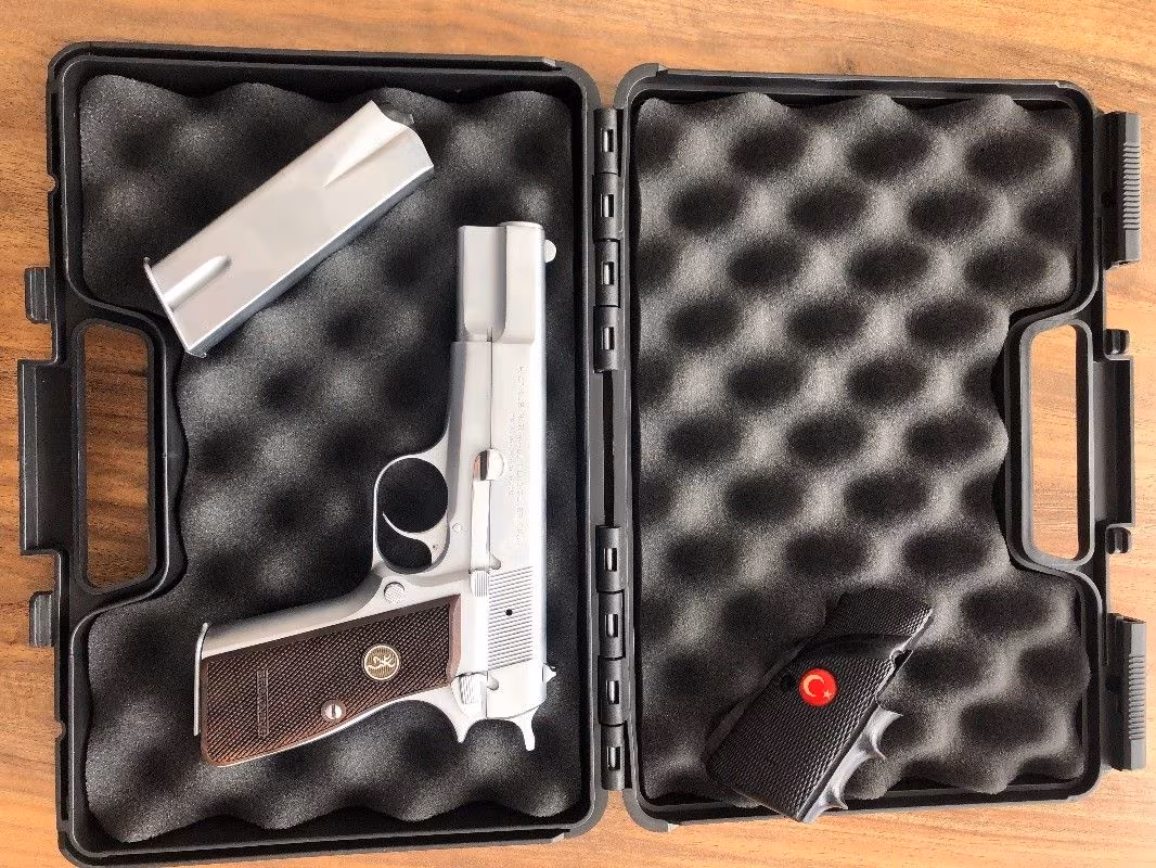 Browning 245 PM krom çok temiz