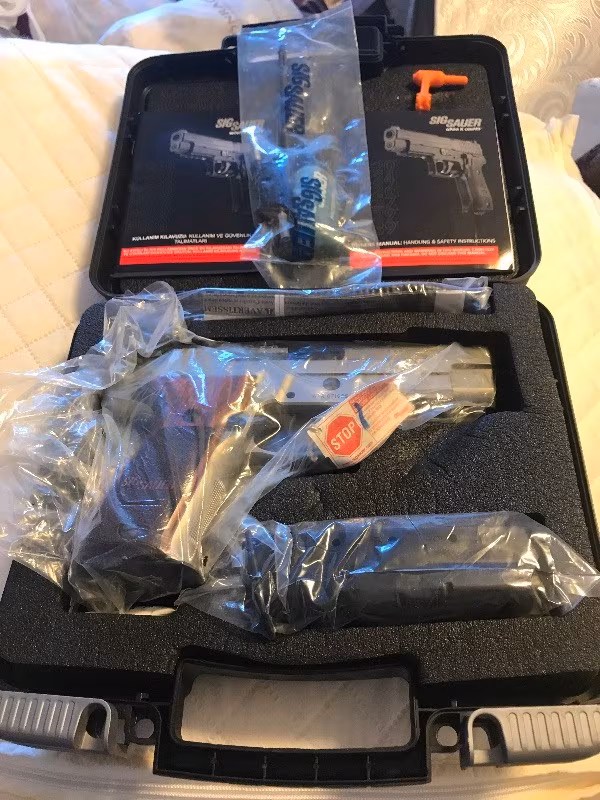 Sıfır Kutusunda Sig Sauer p226 Elite Stainless