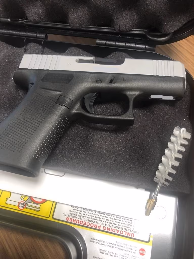 kamu personelinden sıfır glock 43 x silver slide