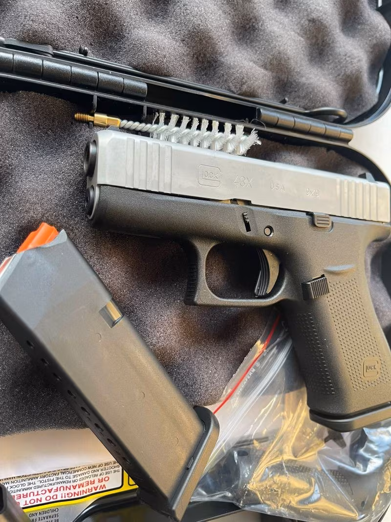 Glock 43x Silver