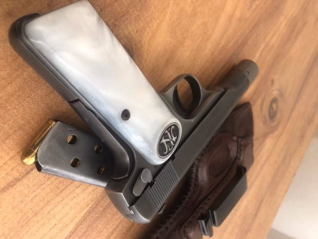 Uzun Belçika Browning 7,65