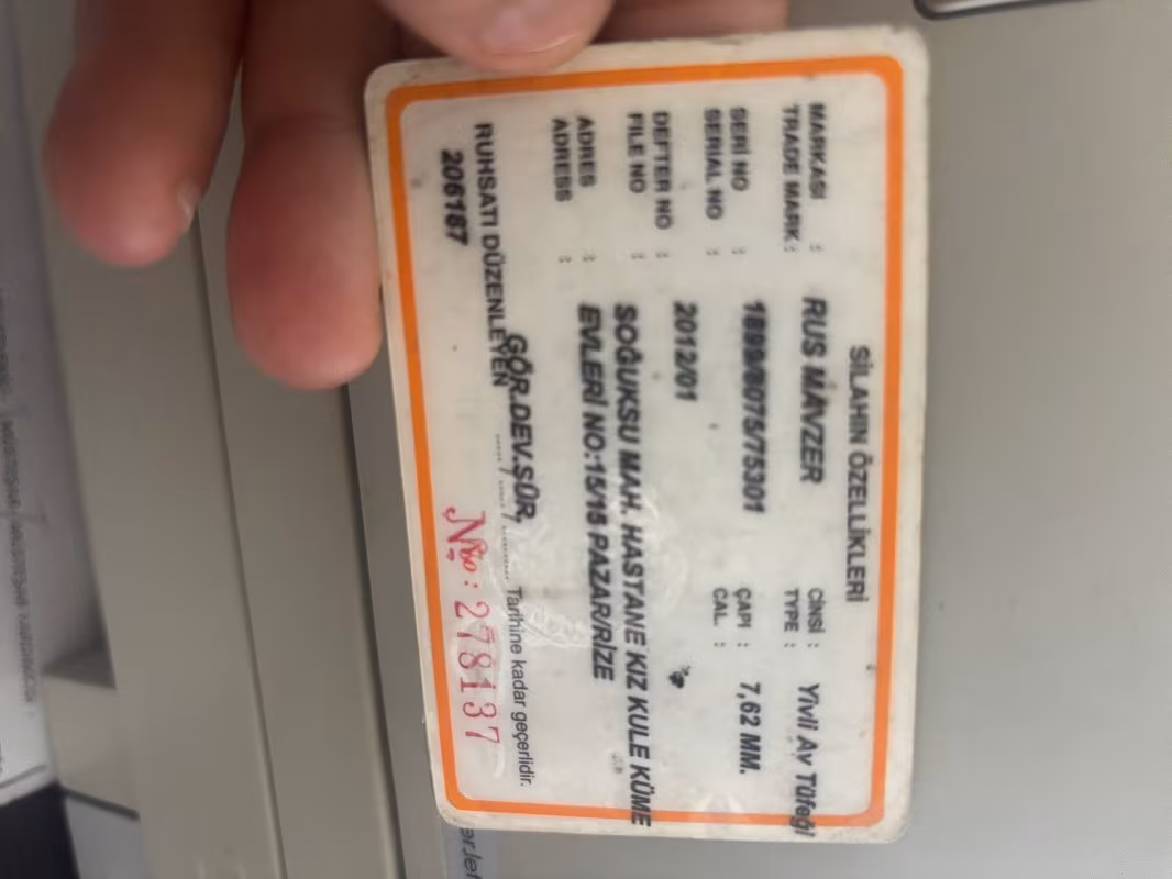 1899 Rus Mavzer Nagant