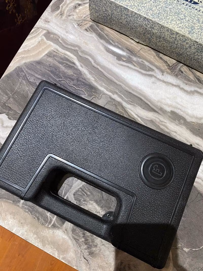 CZ 75 b serisi sıfır alındı görünüm amaçlı titanyum kaplama yapılmıştır