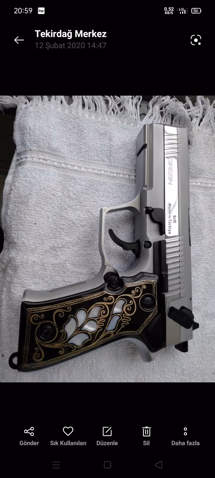 Sifir ayarinda Girsan Mc 17