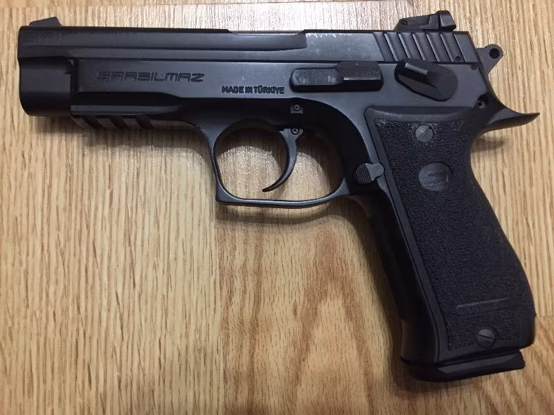 SARSILMAZ K2-45 MAT SİYAH RENK ÇOK TEMİZ SİLAH