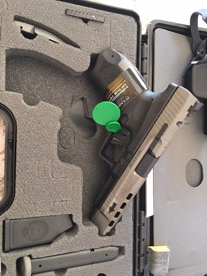 Çok acil Polis memurundan sıfır kutusunda canik TP9 sfx tungsten